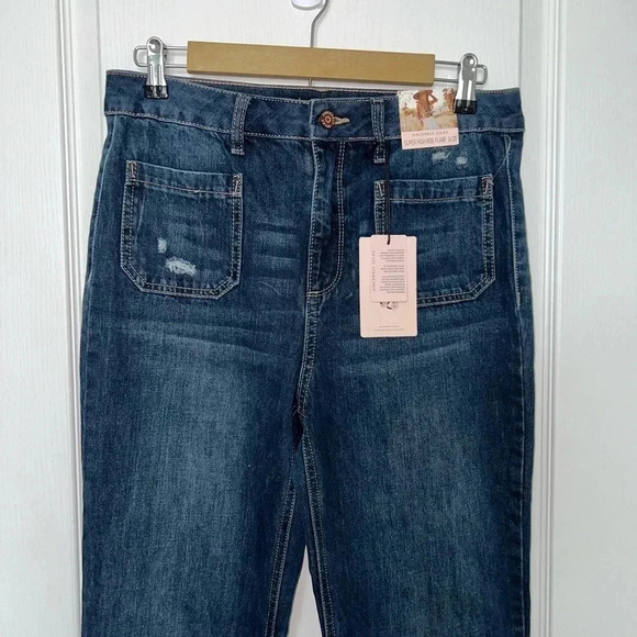 NWT Sincerely Jules Women’s Super High Rise Jeans Size 9/29 - Picture 4 of 16